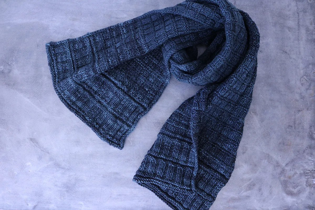 Madelinetosh Tosh Patterns - Texture Scarf - PDF Download