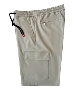 MARCO PESCAROLO Drawstring Cargo Short