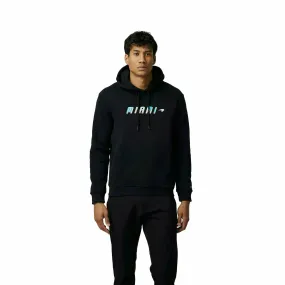 McLaren F1 Men's Miami Palm Graphic Hoodie -Black/Aqua Sky/Crystal Rose