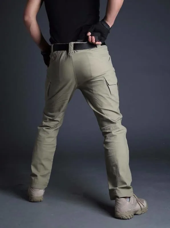 Men's Elastic Cotton Hiking Pants