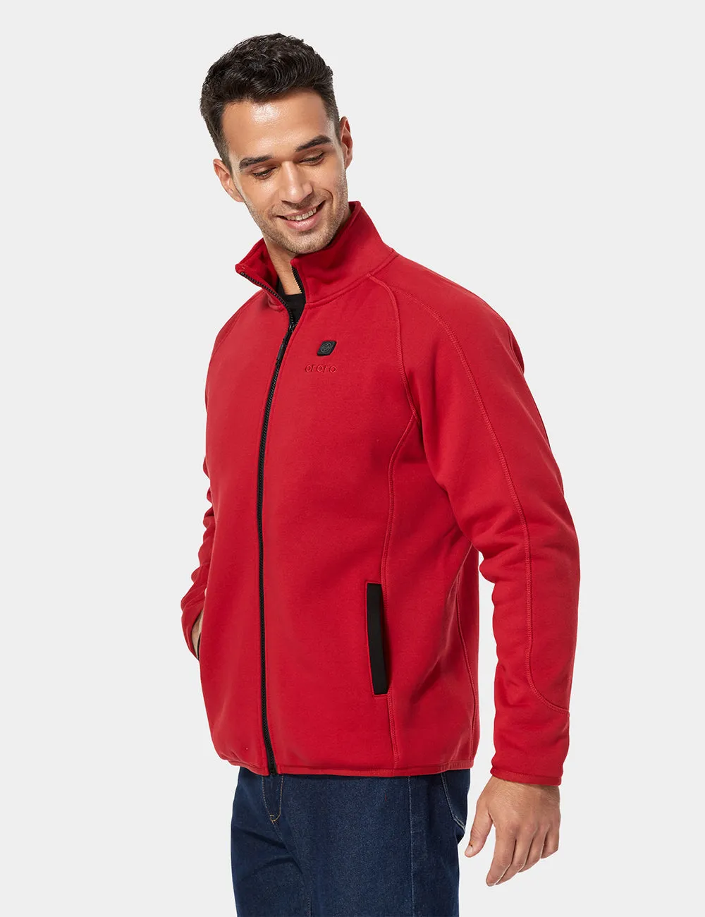 Men's Heated Full-Zip Fleece Jacket -All Colours