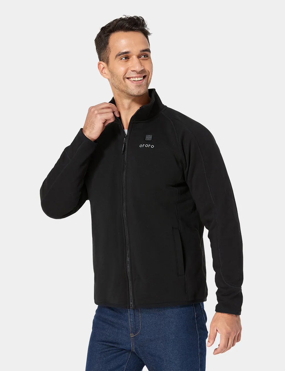 Men's Heated Full-Zip Fleece Jacket -All Colours