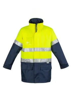 Mens Hi Vis Waterproof Lightweight Jacket