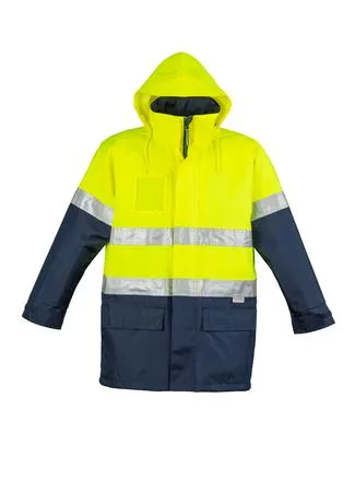 Mens Hi Vis Waterproof Lightweight Jacket