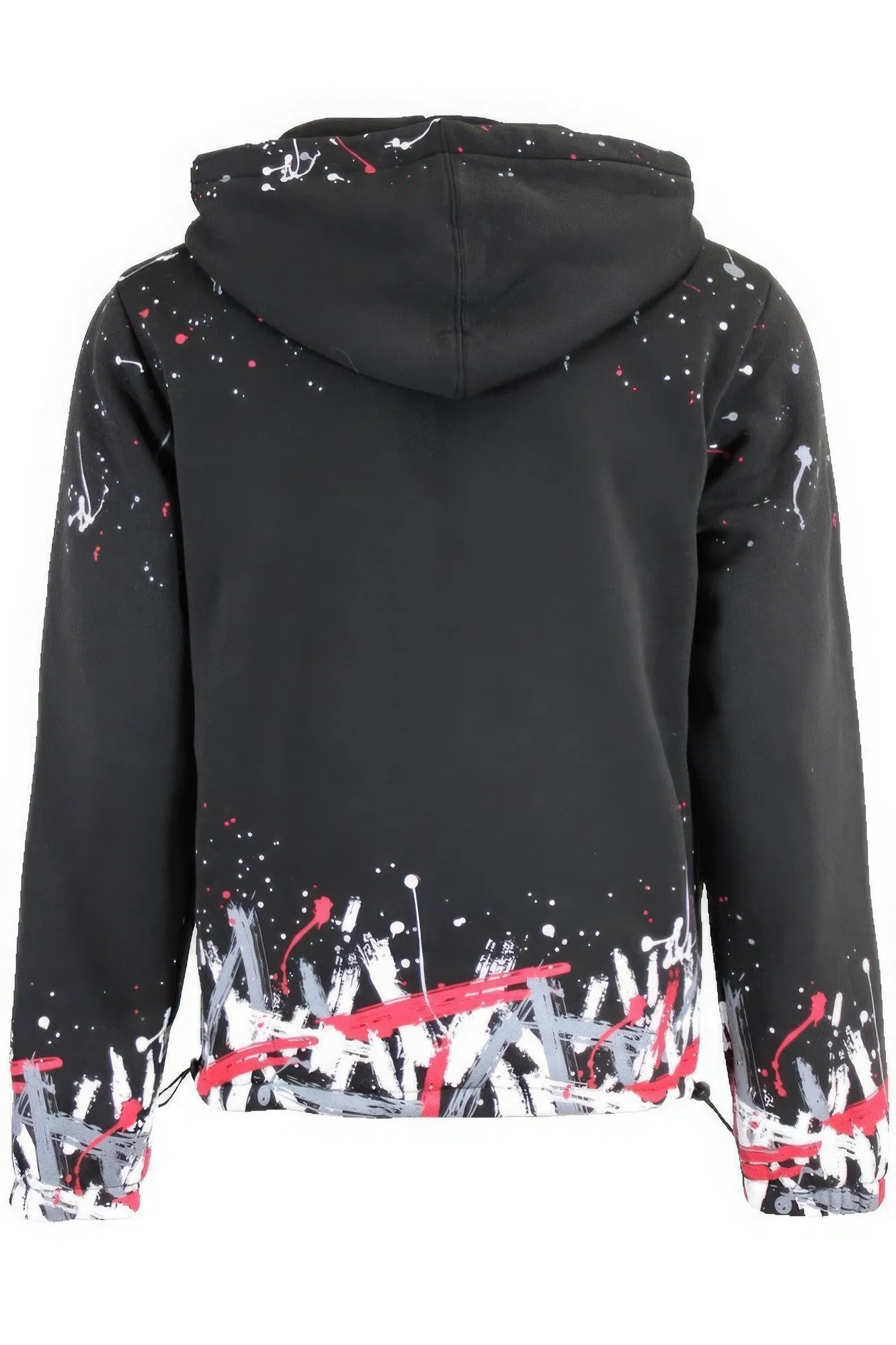 Men's Paint Splatter Fleece Set