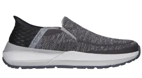 MEN'S SKECHERS SLIP-INS NEVILLE - ROVELO  | CHARCOAL / LIGHT GRAY