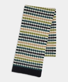 Merino Bubble Stripe Scarf