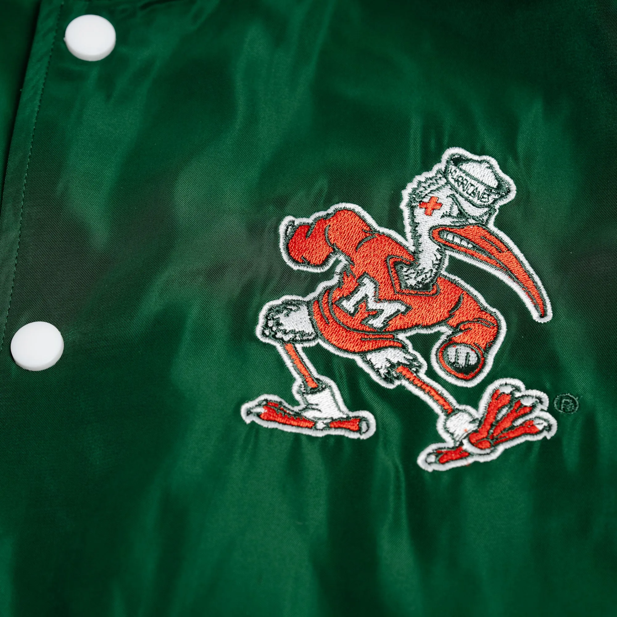 Miami Hurricanes Retro Sebastian Bomber Jacket