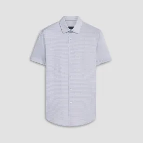 Miles Chain Link Print OoohCotton Short Sleeve Shirt