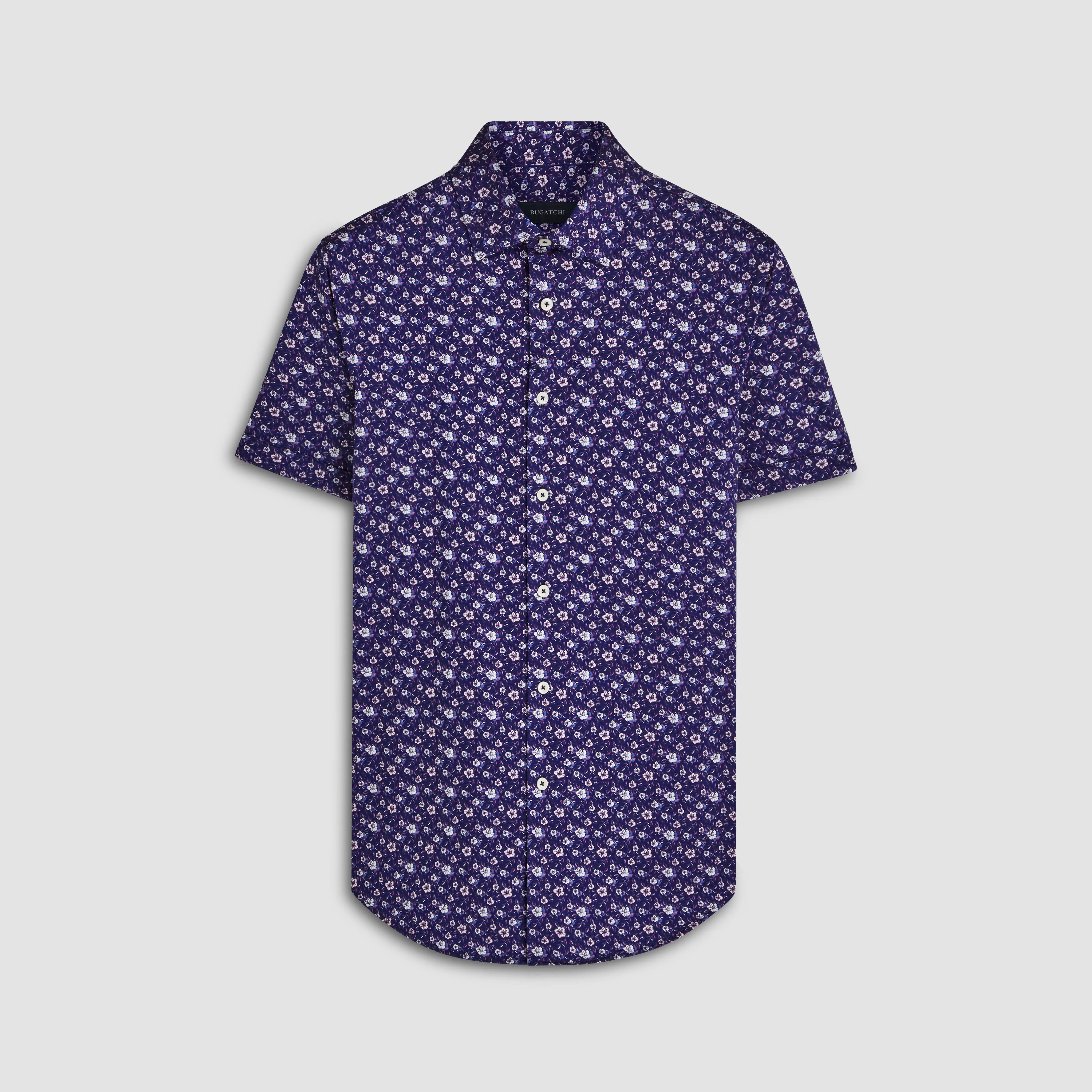 Miles Floral OoohCotton Short Sleeve Shirt