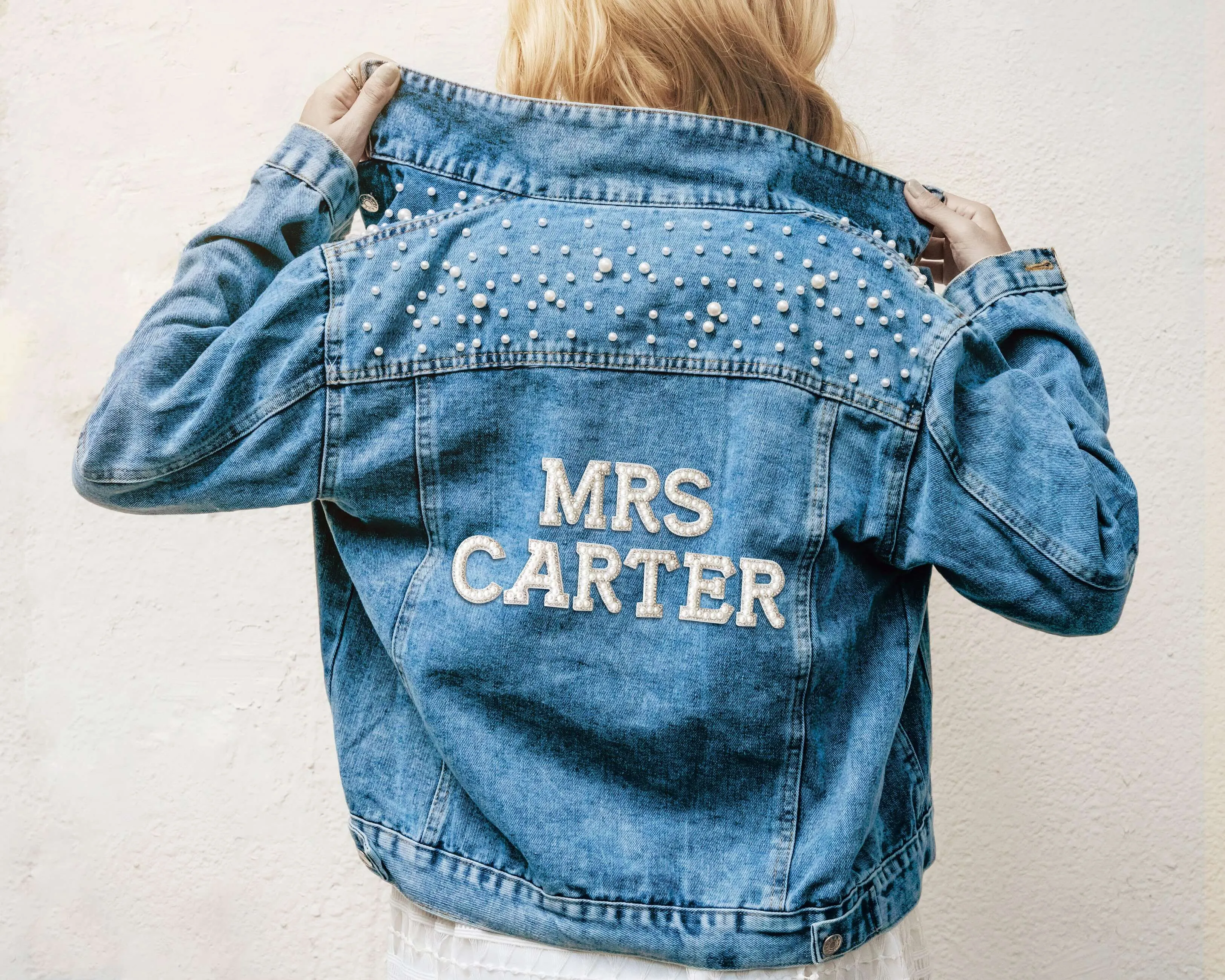 Mrs. Jean Jacket with Pearls