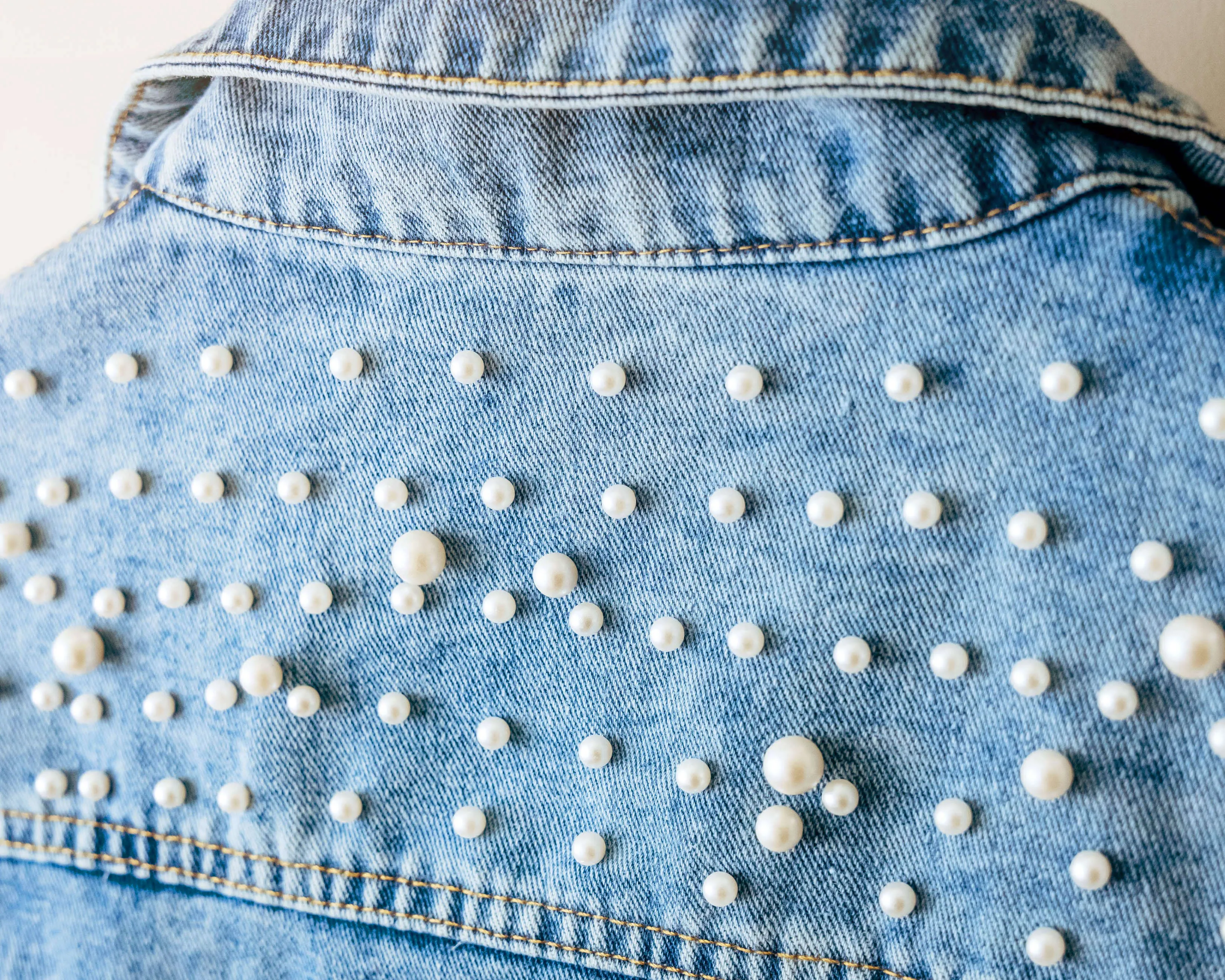 Mrs. Jean Jacket with Pearls