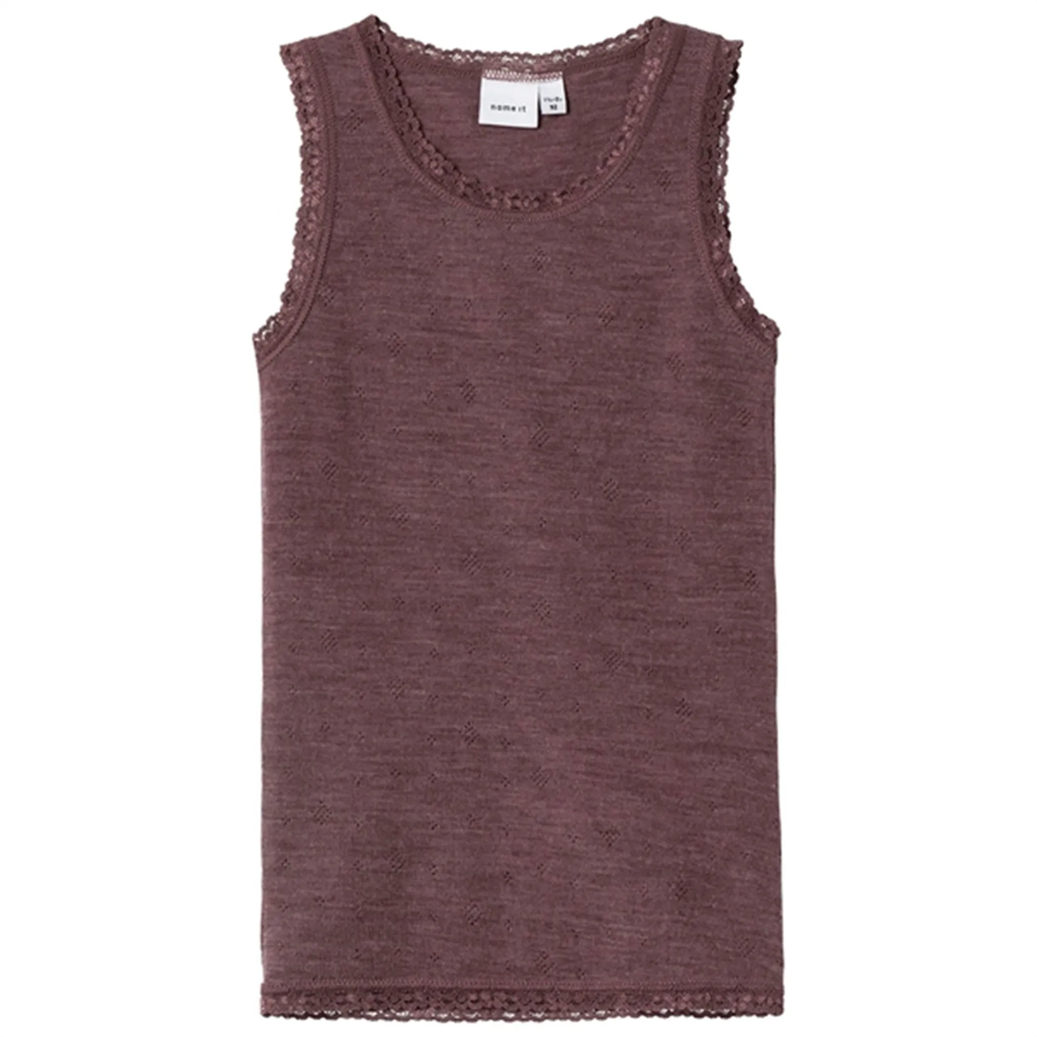 Name it Peppercorn Wang Wool Needle Tank Top AOP