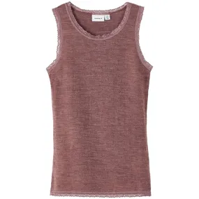 Name it Peppercorn Wang Wool Needle Tank Top