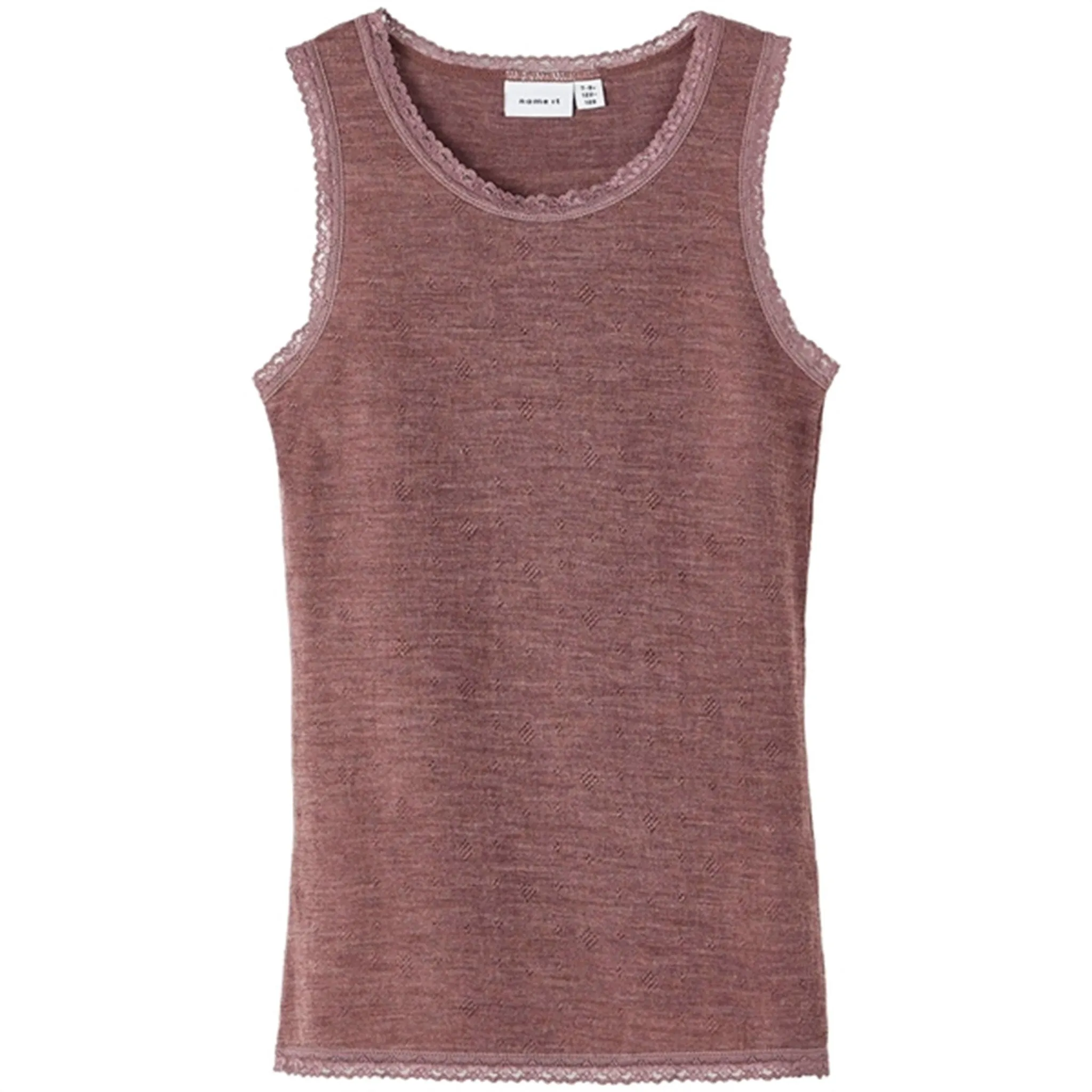 Name it Peppercorn Wang Wool Needle Tank Top