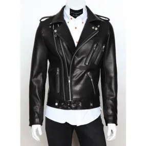 New Autumn Winter Motorcycle Leather Jacket Men Zippers Hip Hop Rock Male PU Leather Black Moto Jacket Coat