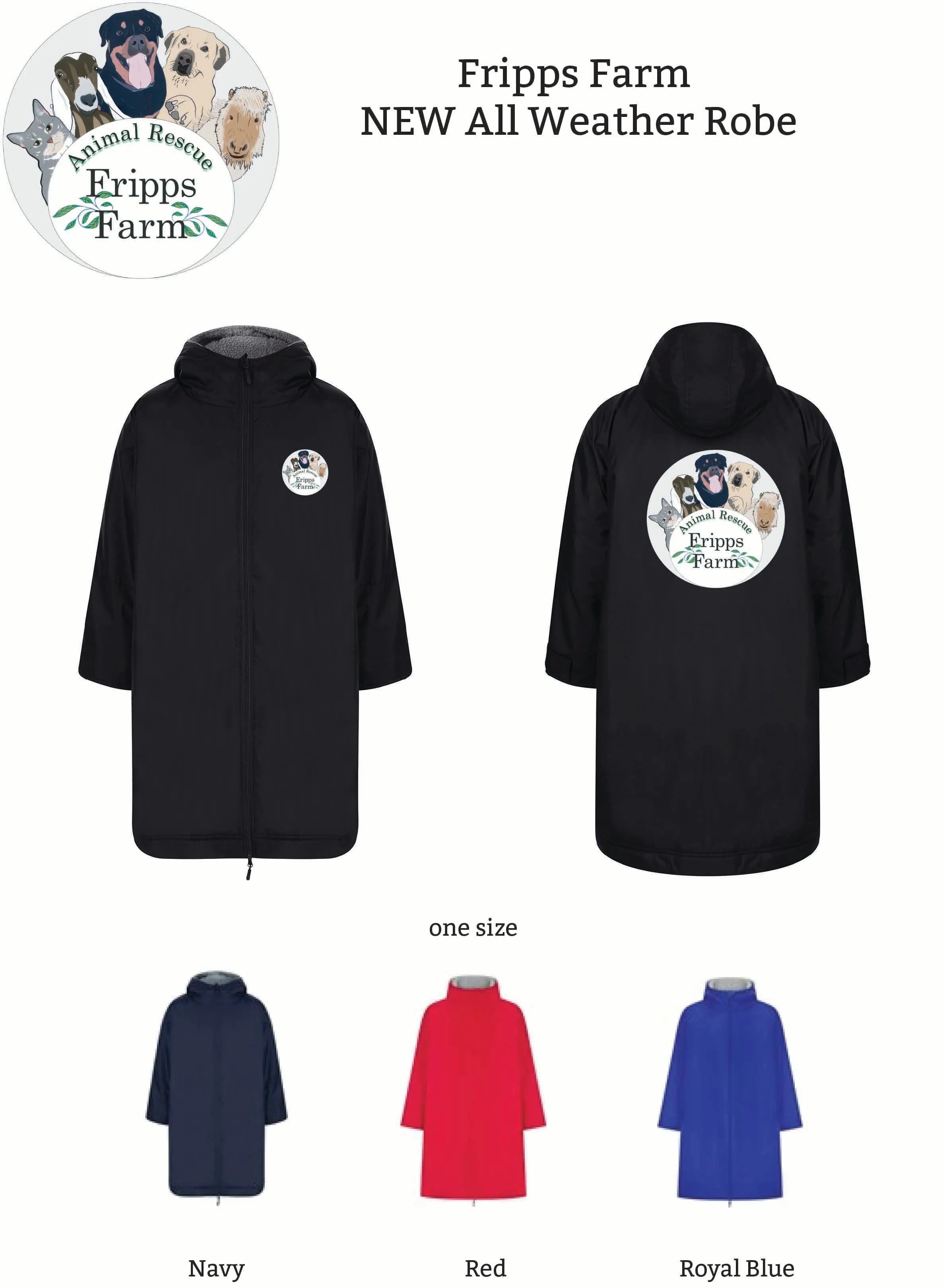 NEW!!! Fripps Farm - All Weather Robe (Adult)