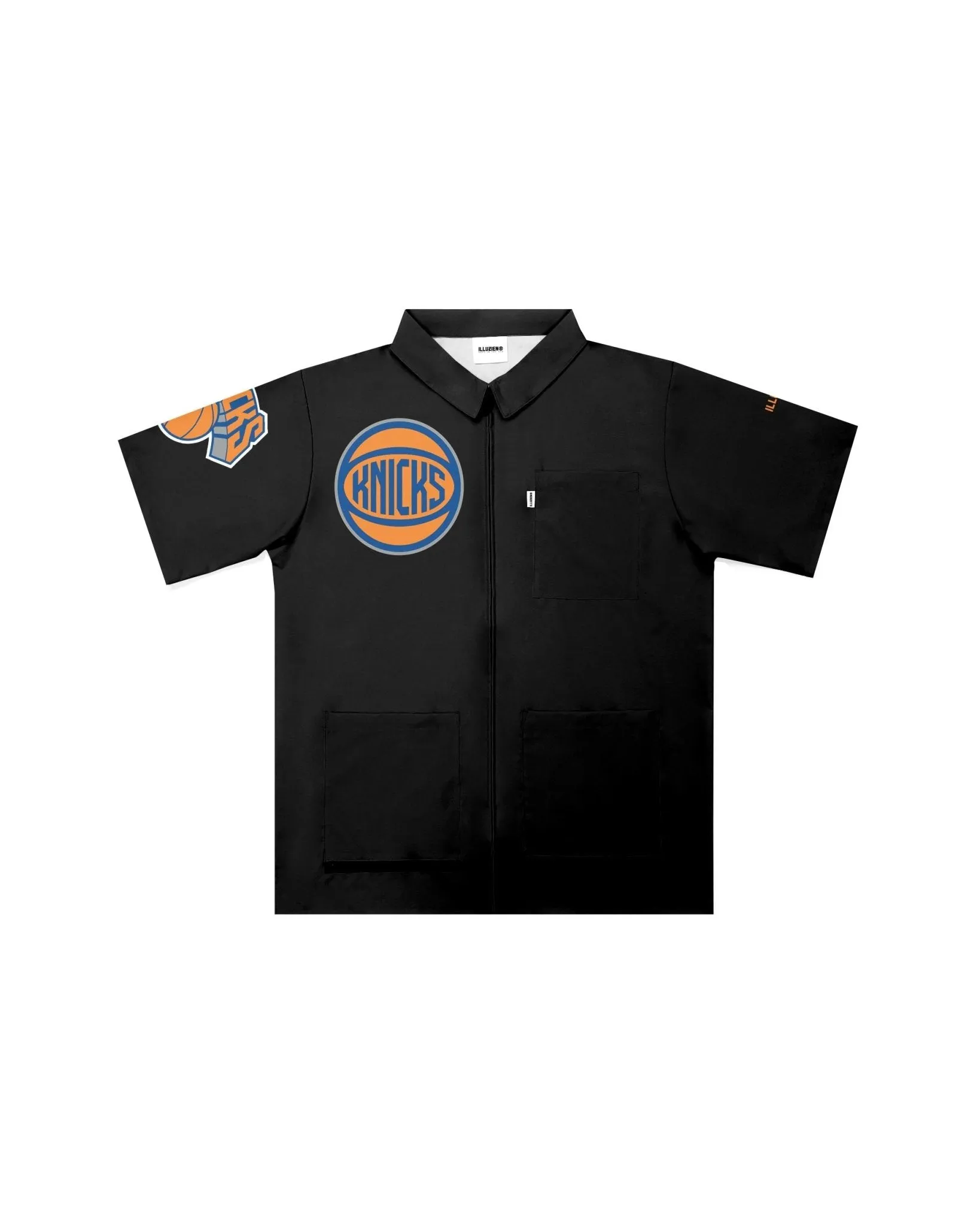 New York Knicks "Big Logo" Traditional Barber Jacket