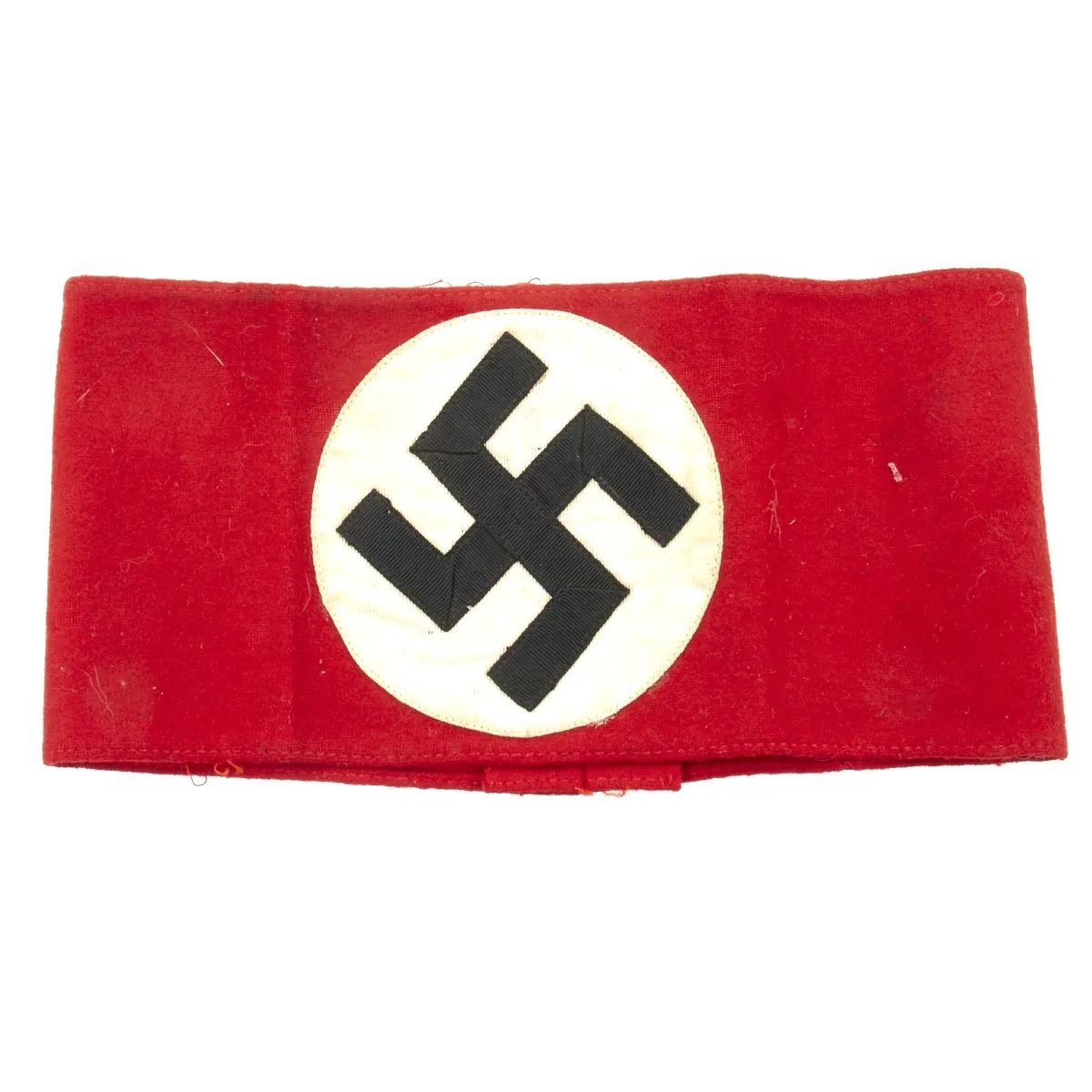 Original U.S. WWII Named Bring Back Grouping in Box - German Armbands, Medals, Flags, Cigars, Insignia