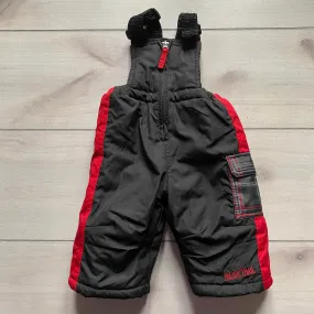 Pacific Trail Black & Red Snow Bib