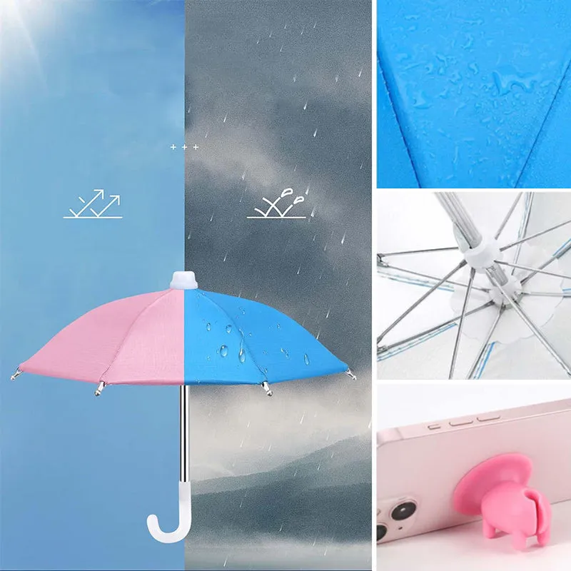 Phone Umbrella Suction Cup Stand for Sun