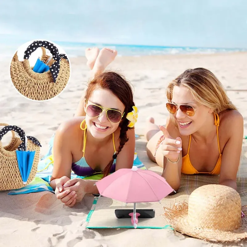 Phone Umbrella Suction Cup Stand for Sun