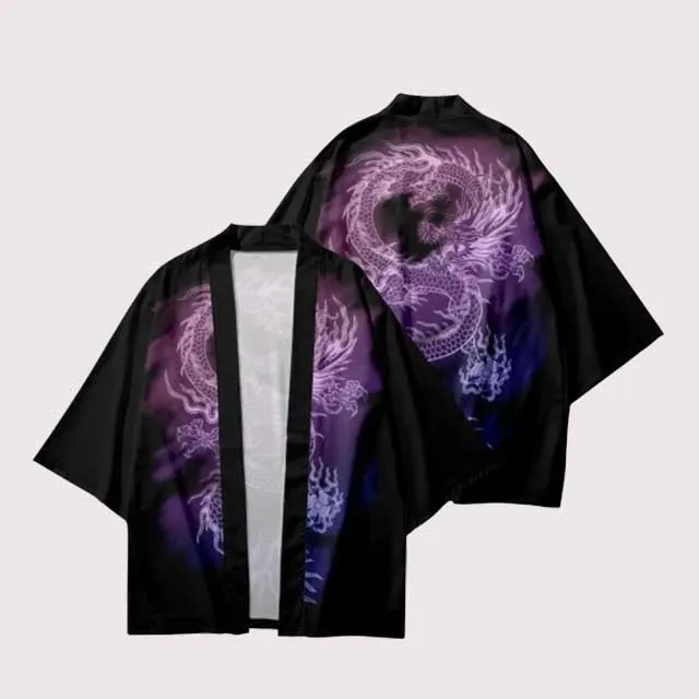 Purple Dragon Haori