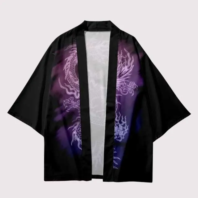 Purple Dragon Haori