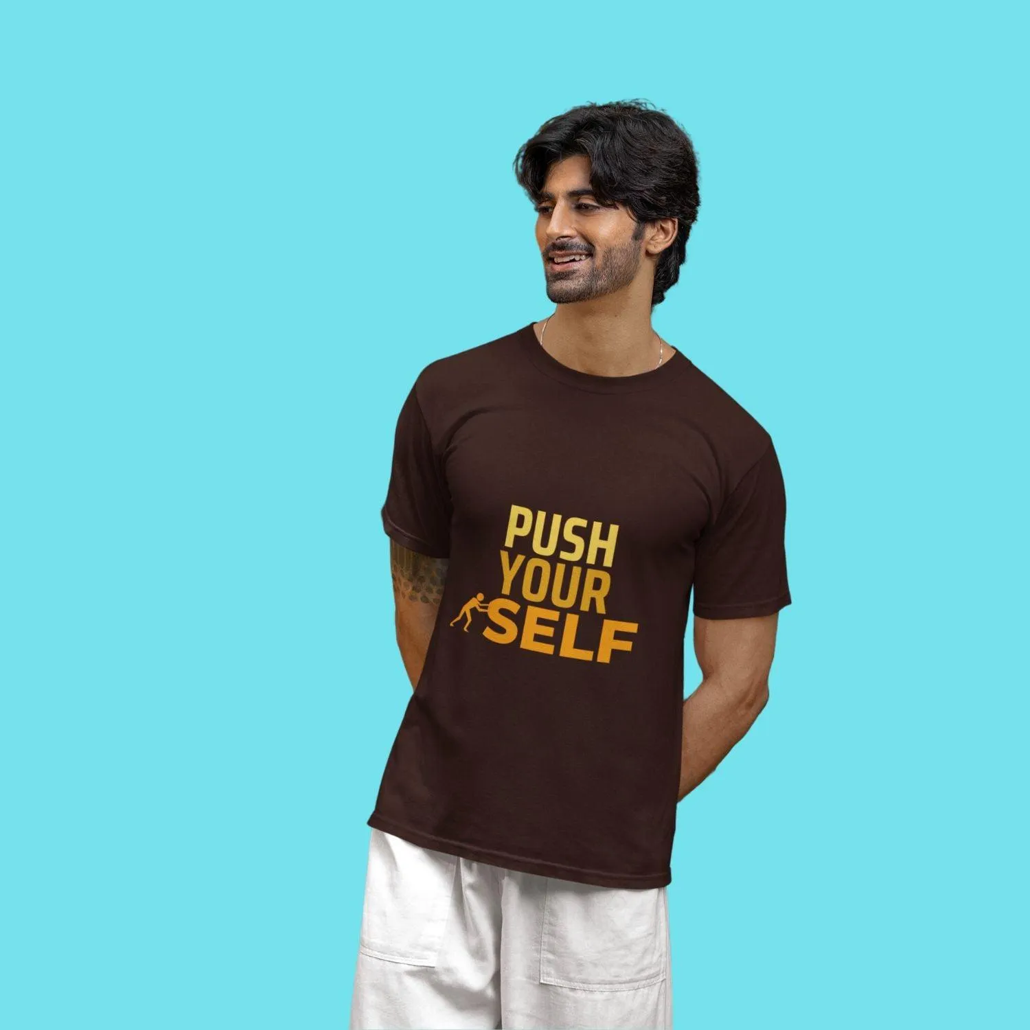 Push your self - Men's T-Shirt