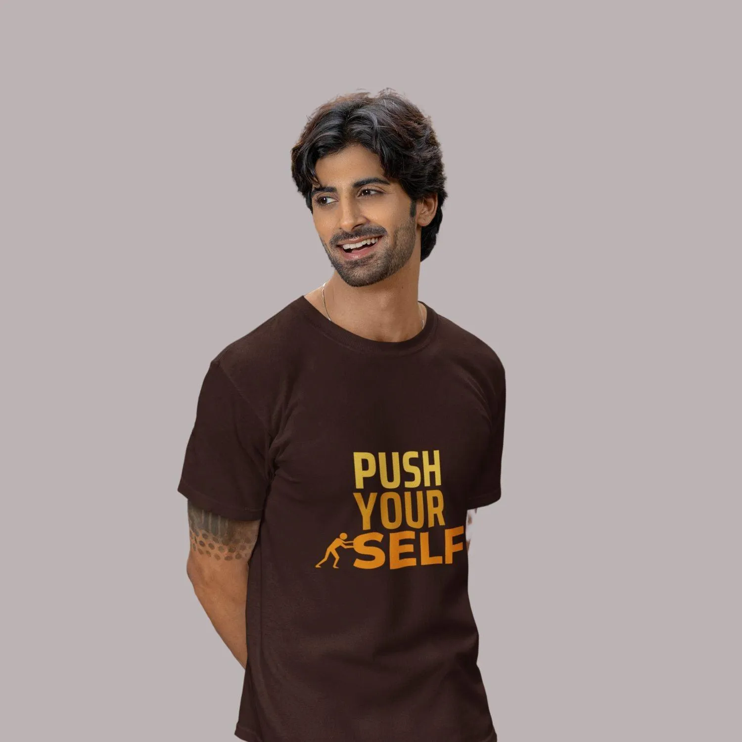 Push your self - Men's T-Shirt