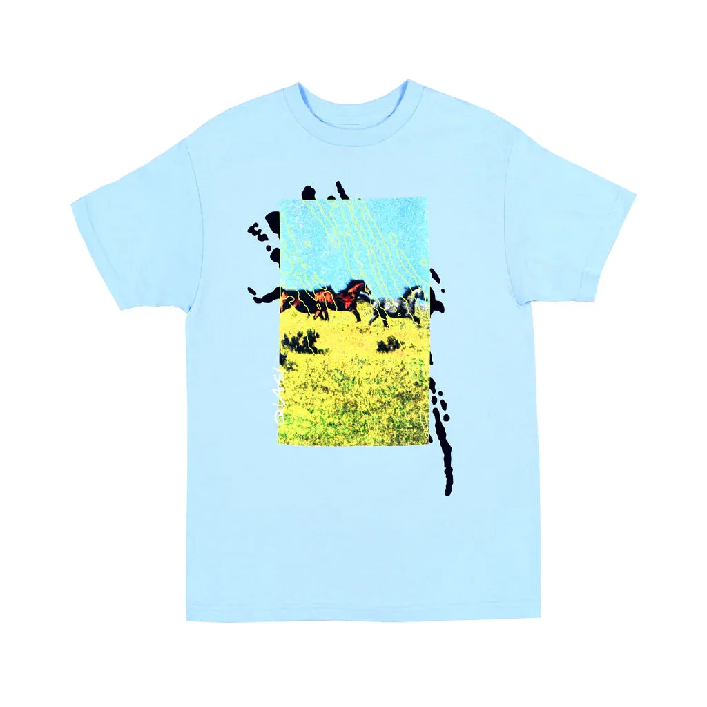 Quasi Ontana T Shirt Powder Blue