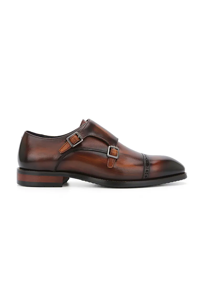 Rad Russel Prestige Leather Toe Cap Monkstrap