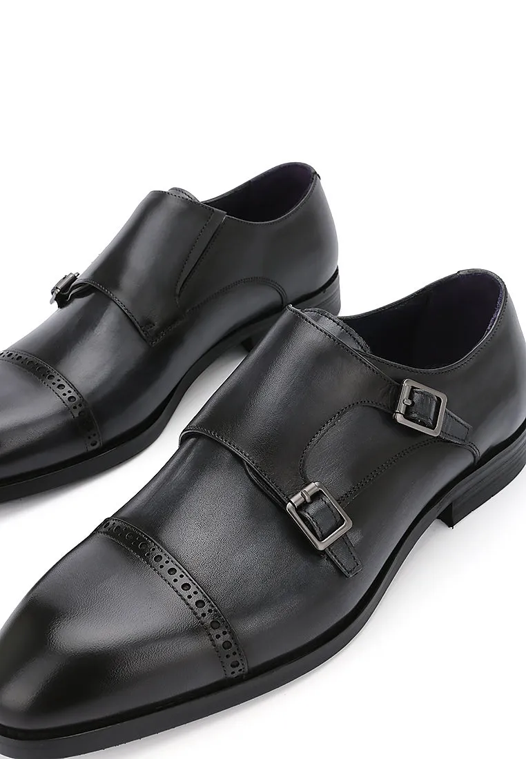 Rad Russel Prestige Leather Toe Cap Monkstrap