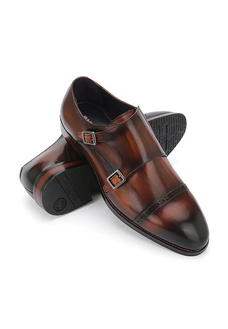 Rad Russel Prestige Leather Toe Cap Monkstrap