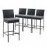 Rattan Bar Stools x 4