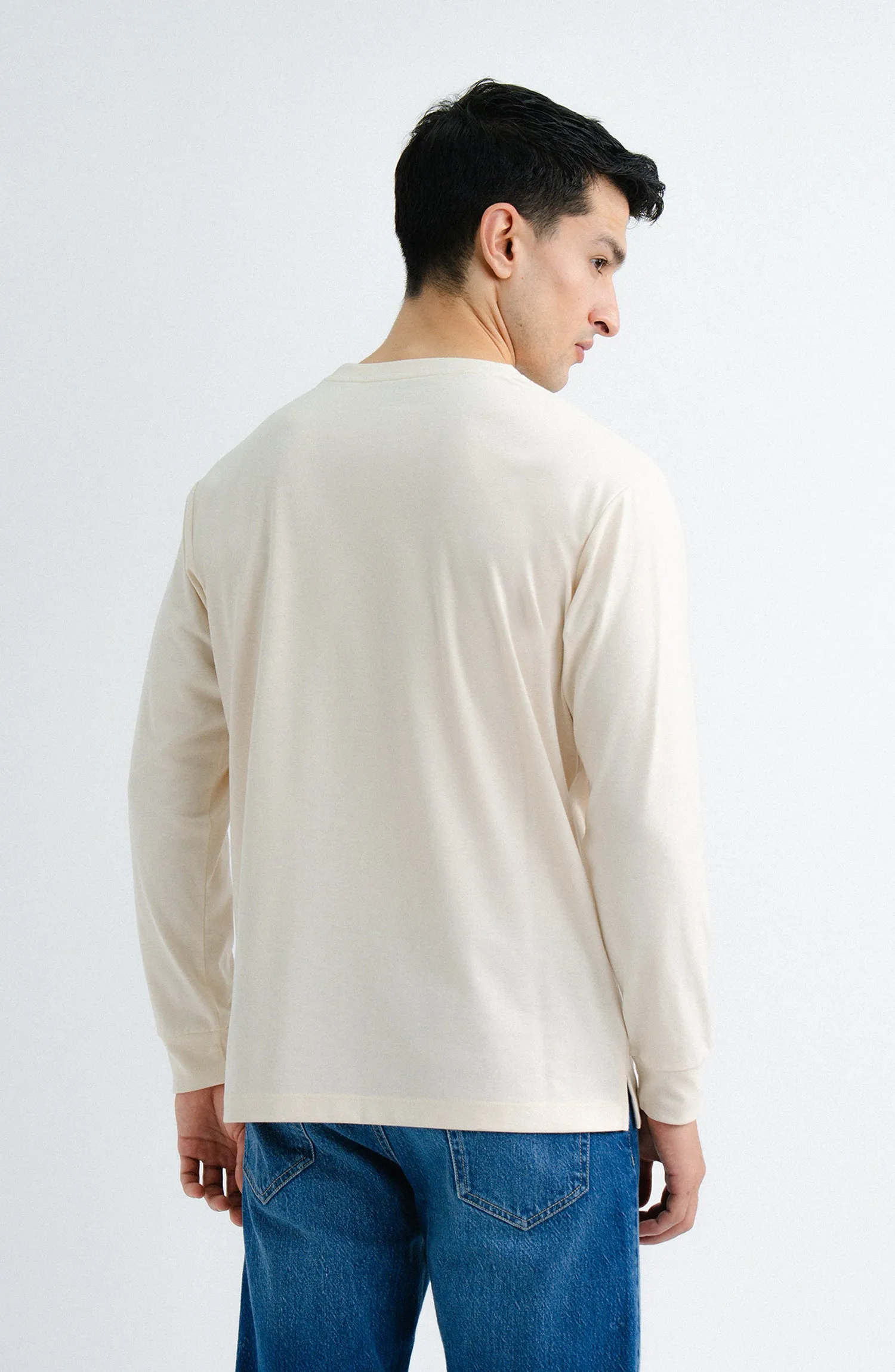 Ribbed Henly Reglan Sweatshirt