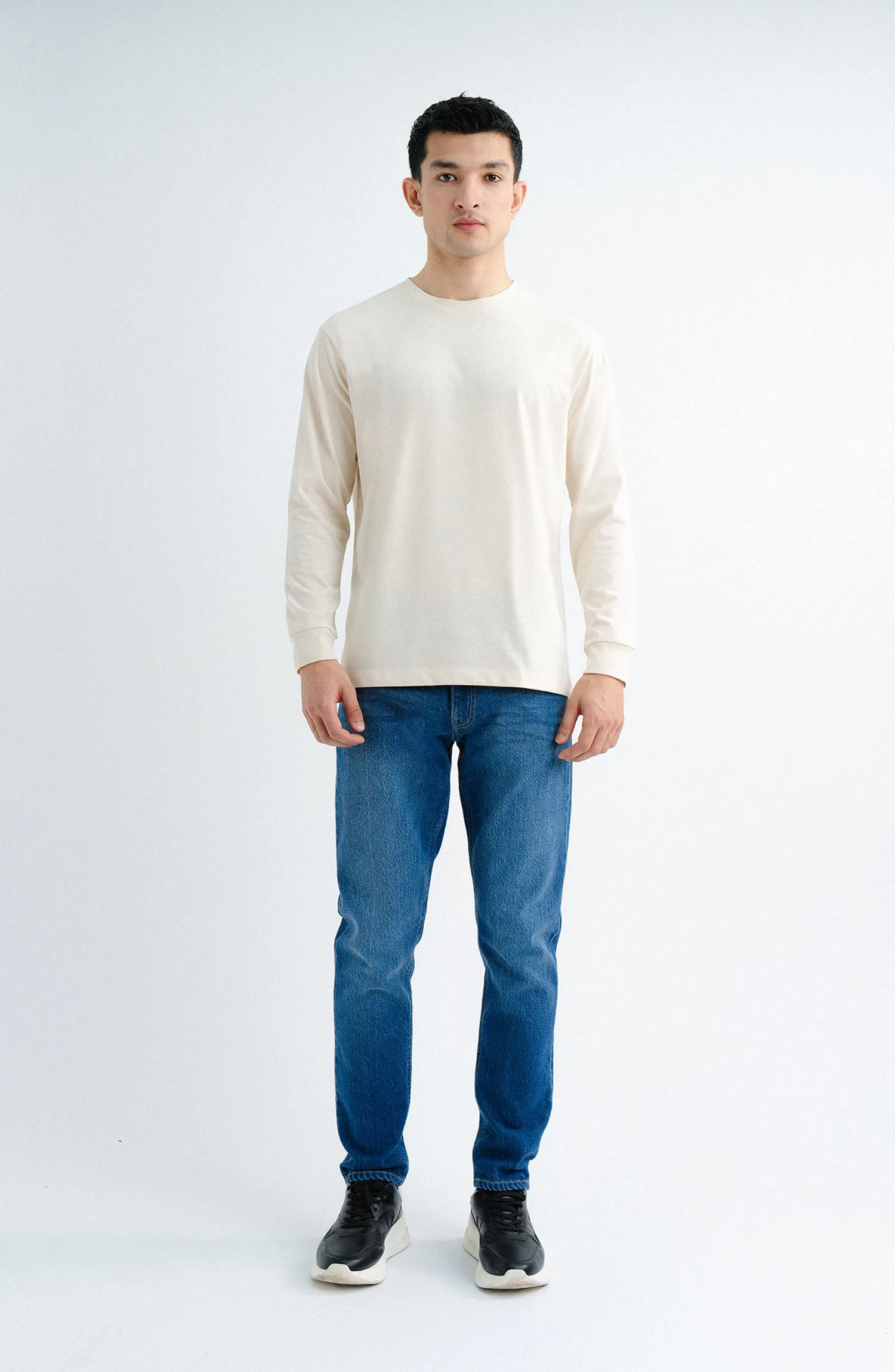 Ribbed Henly Reglan Sweatshirt