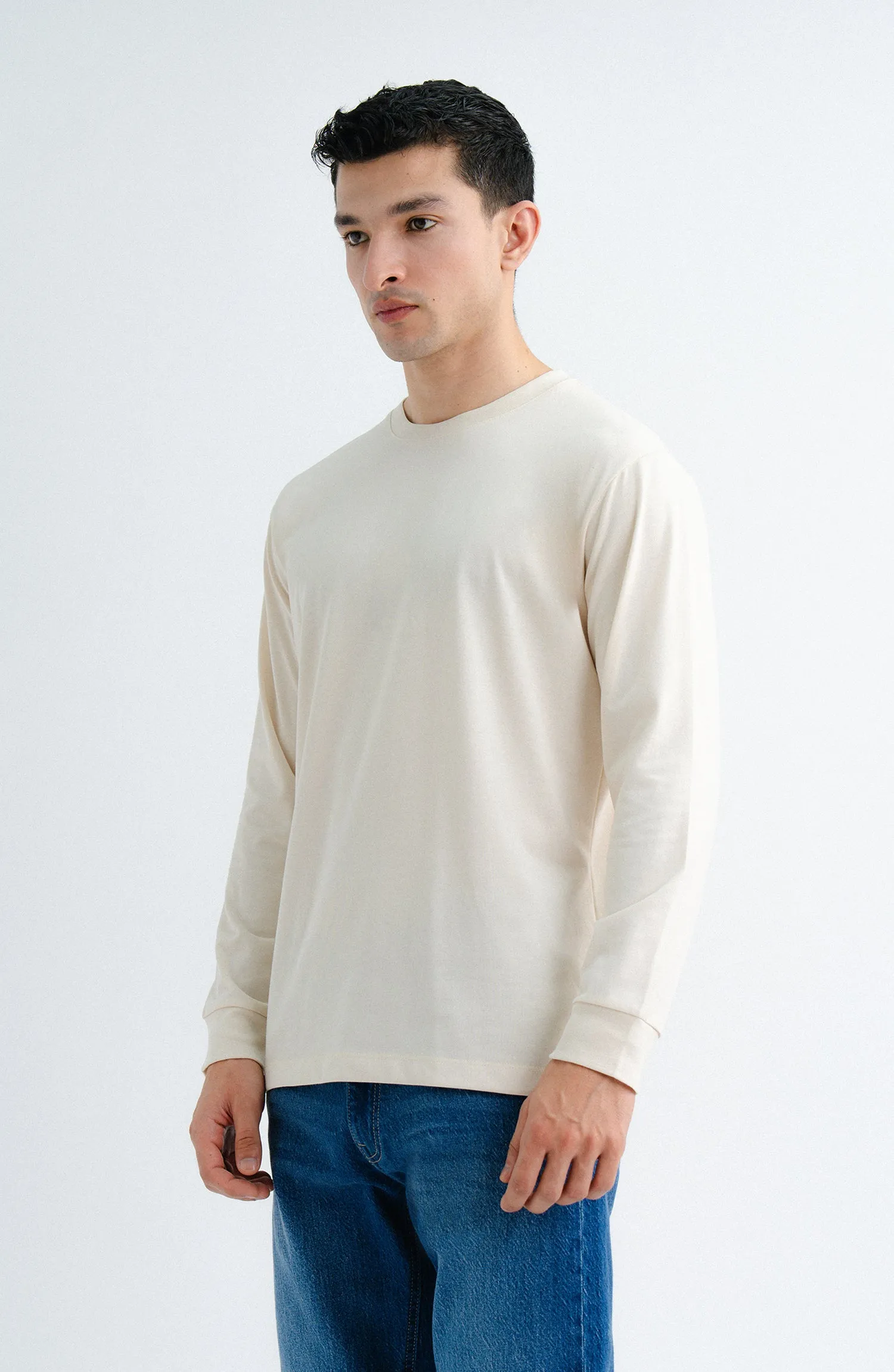 Ribbed Henly Reglan Sweatshirt