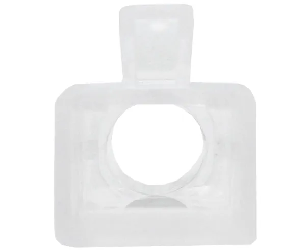 RJ45 Slip-On Boot, CAT6/6A/7, Type Oversize, Clear, 8mm OD - 25 Pack