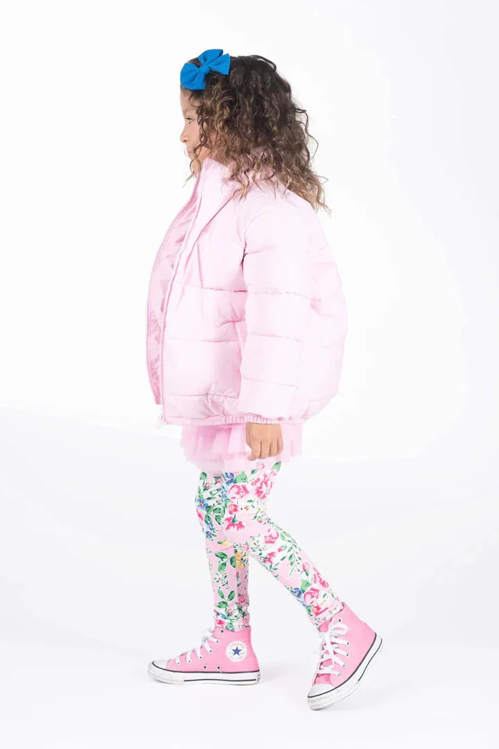 Rock Your Baby - Pink Padded Jacket With Lining