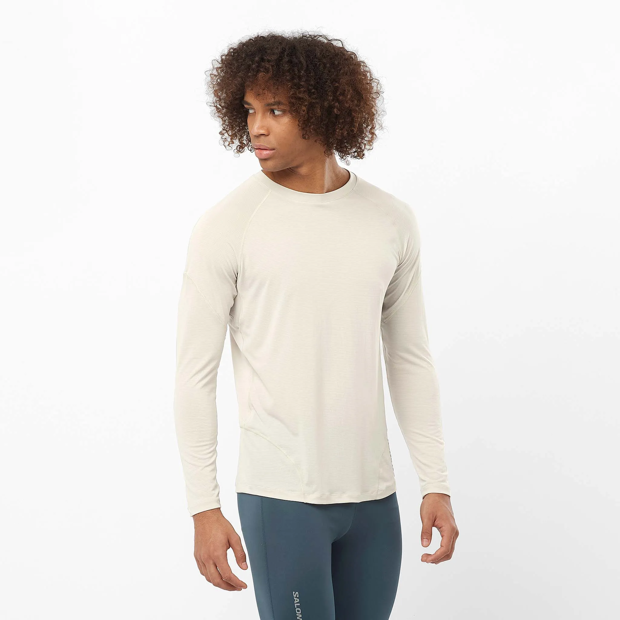 Salomon | Men's Cross Run Long-Sleeve T-Shirt - Rainy Day