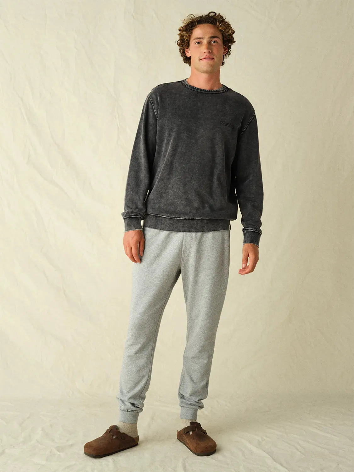 Saltaire Sweatpant | Heather Grey