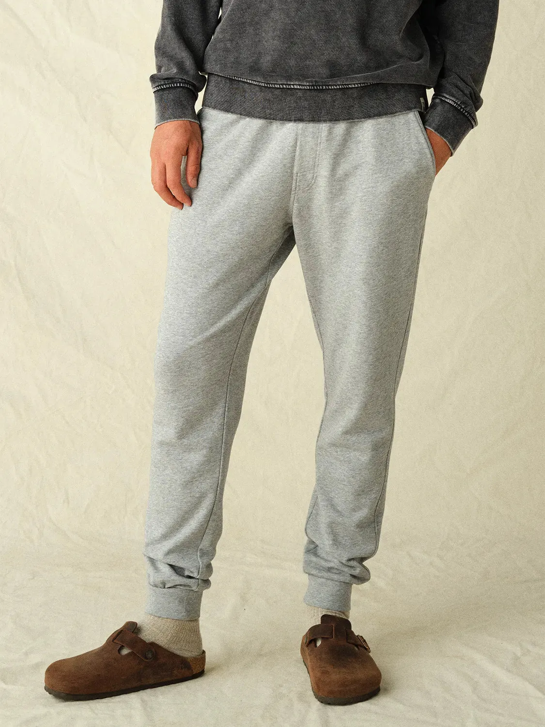 Saltaire Sweatpant | Heather Grey