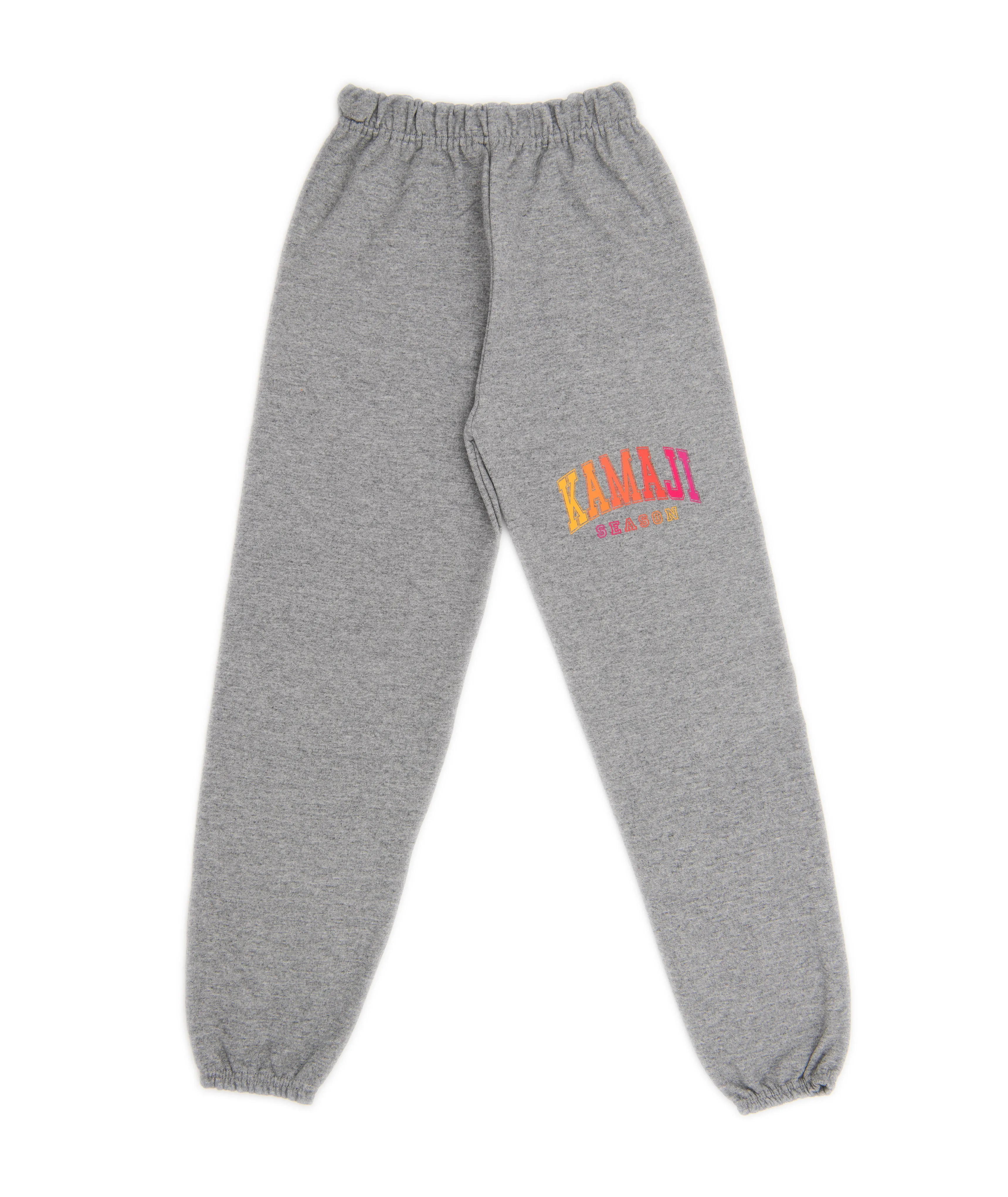 Season Heather Grey Camp Sweatpants