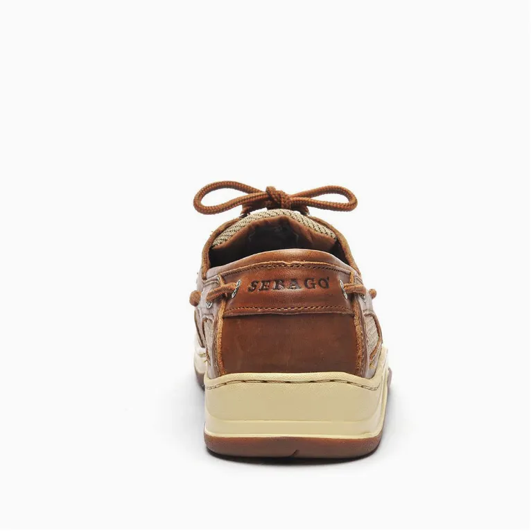 Sebago Men's Clovehitch Waxed Leather Boat Shoe