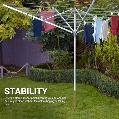 SG Traders™ Rotary Washing Line 30, 40, 45, 50 and 60m