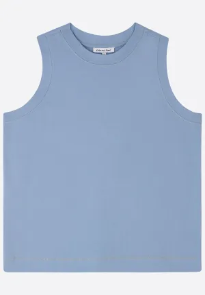 Skye Sleeveless Tank In Blue