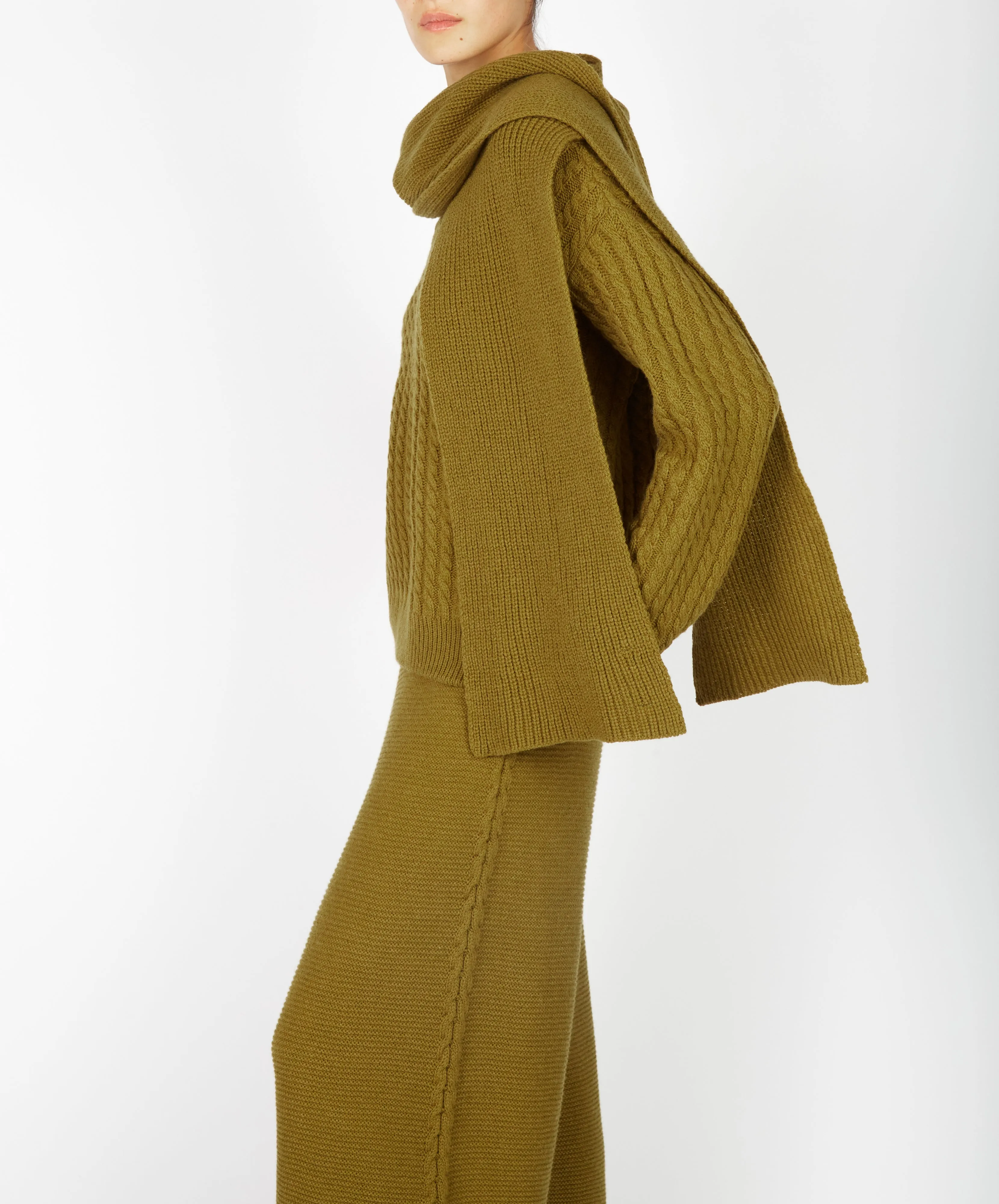 Sparrow Scarf Khaki