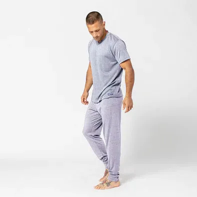 SS Mens IR V Neck Sleepwear Shirt