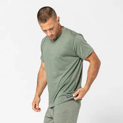 SS Mens IR V Neck Sleepwear Shirt